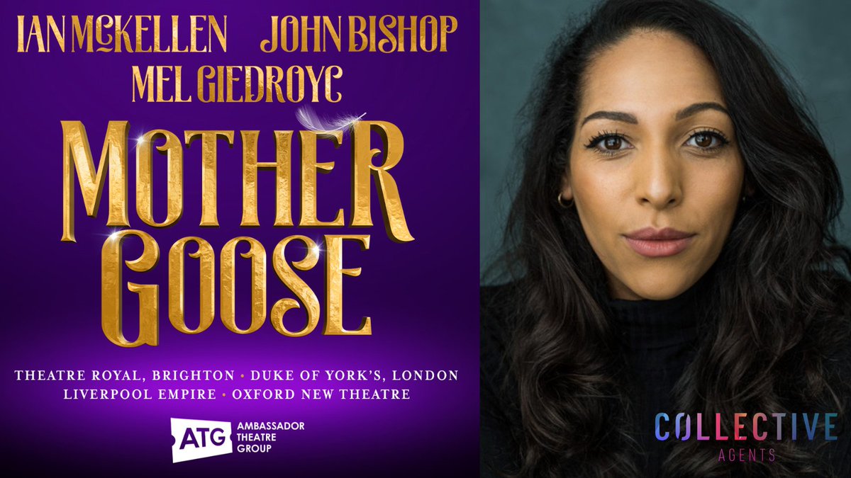 📣🥚SIMBI AKANDE (@simbicat) to appear as Jill alongside Ian McKellen, John Bishop and Mel Giedroyc in Mother Goose. The show opens at The Duke of York's Theatre before embarking on a UK Tour 🥚📣 #collectiveagents #mothergoose #Ianmckellen #panto