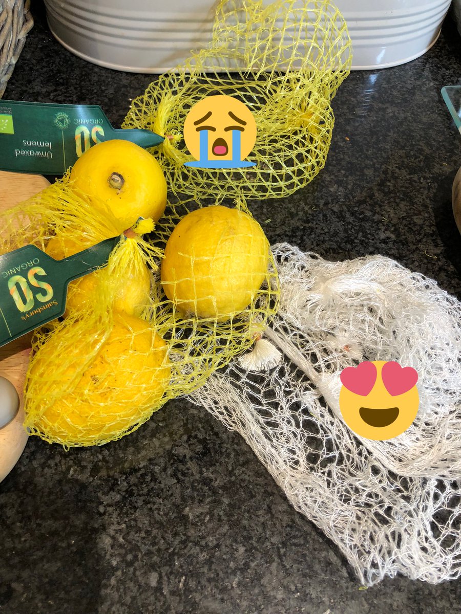eveashwell's tweet photo. Dear @sainsburys please can you be more @Riverford and use a natural net for your organic lemons? 🙏 🌎 ♻️💚🍋 

#plasticfree #eco #EnvironmentalSustainability https://t.co/wdcN0KyTX3