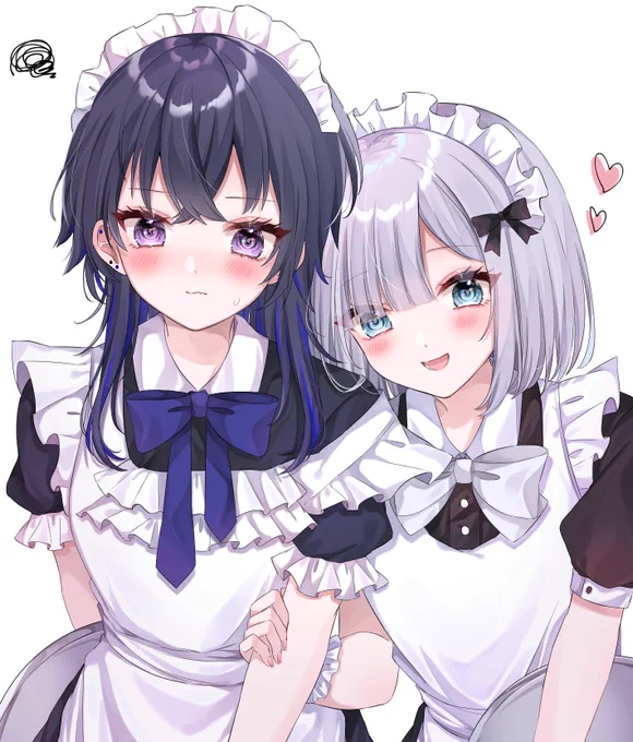 #一ノ瀬の絵 #すぅあーと メイドさん 