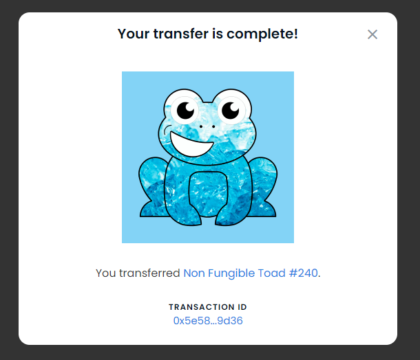 NonFungibleToads NFT tweet media