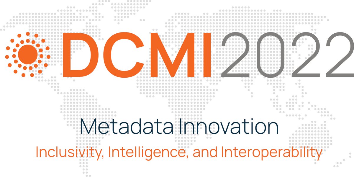 DublinCore's tweet photo. Dublin Core conference DCMI 2022 starts in a couple of hours. 

https://t.co/mpKO0MXCAa

#DCMI2022 https://t.co/FsRP6e5Qet