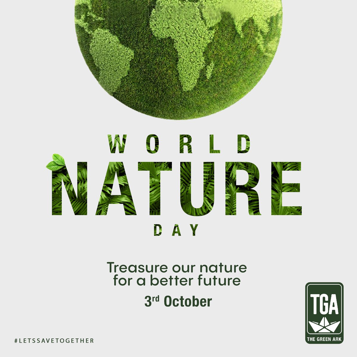GreenArk3's tweet photo. Our environment shapes out success.
Lets pledge to preserve and protect nature. #WorldNatureDay #TGA #LetsSaveTogether https://t.co/N54J9sc5gz