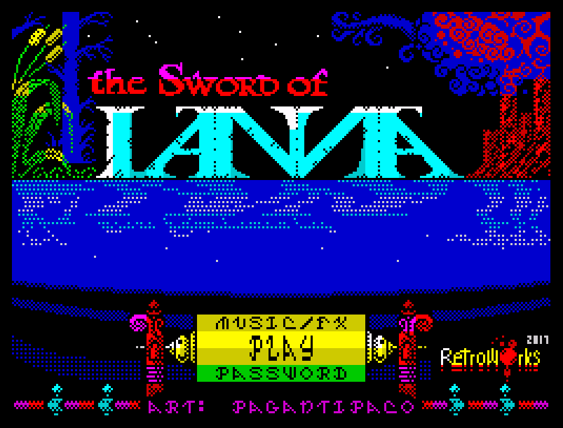 ZXDev2015's tweet photo. #zxspectrum #homebrew title screens (4)

The Sword of Ianna
Castlevania Spectral Interlude
Fantasy Zone Escape from the Pyramid
Cosmic Payback https://t.co/ja0dRECcXa