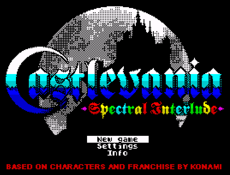 ZXDev2015's tweet photo. #zxspectrum #homebrew title screens (4)

The Sword of Ianna
Castlevania Spectral Interlude
Fantasy Zone Escape from the Pyramid
Cosmic Payback https://t.co/ja0dRECcXa