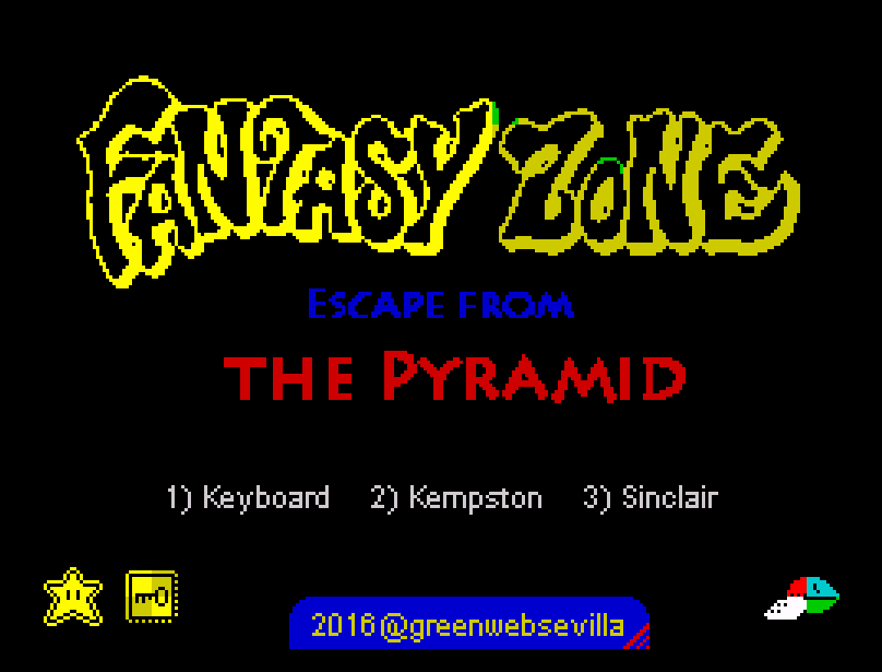 ZXDev2015's tweet photo. #zxspectrum #homebrew title screens (4)

The Sword of Ianna
Castlevania Spectral Interlude
Fantasy Zone Escape from the Pyramid
Cosmic Payback https://t.co/ja0dRECcXa