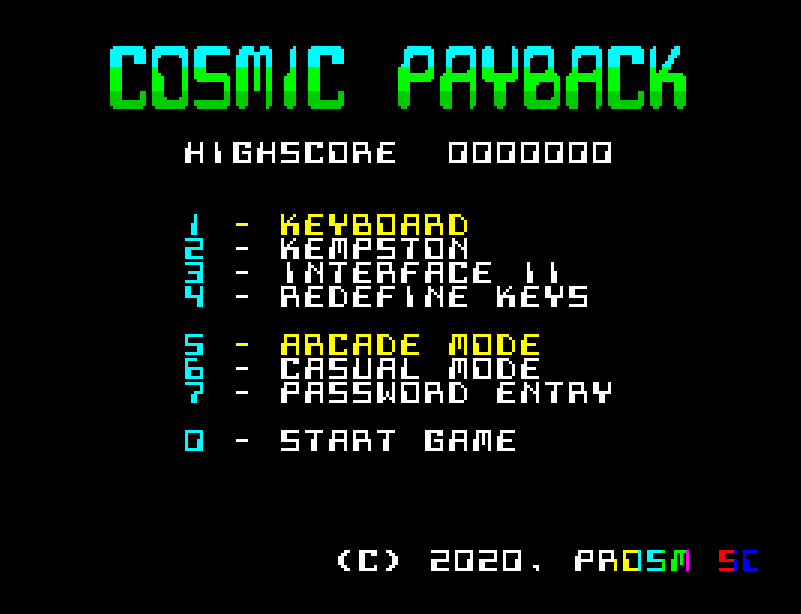 ZXDev2015's tweet photo. #zxspectrum #homebrew title screens (4)

The Sword of Ianna
Castlevania Spectral Interlude
Fantasy Zone Escape from the Pyramid
Cosmic Payback https://t.co/ja0dRECcXa