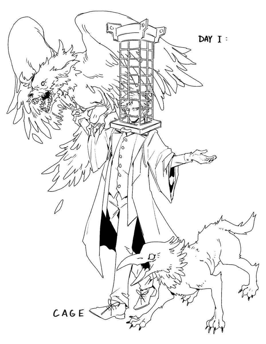 He's just out on a walk with his pets🚶‍♂️