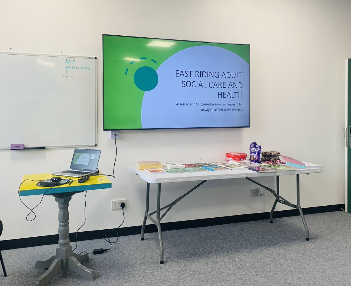 hfeeney_asc's tweet photo. Day one of our ASYE programme at ERYC Adult Social Care and Health - 16 NQSWs starting their SW careers with us ❤️ really looking forward to seeing these people grow and develop and supporting them to thrive! #ERYCASCHAYSECohort22 https://t.co/CU1yiibgs0