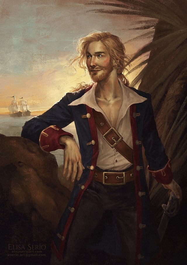 「Guybrush Threepwood by Elisa Serio 」|Benのイラスト