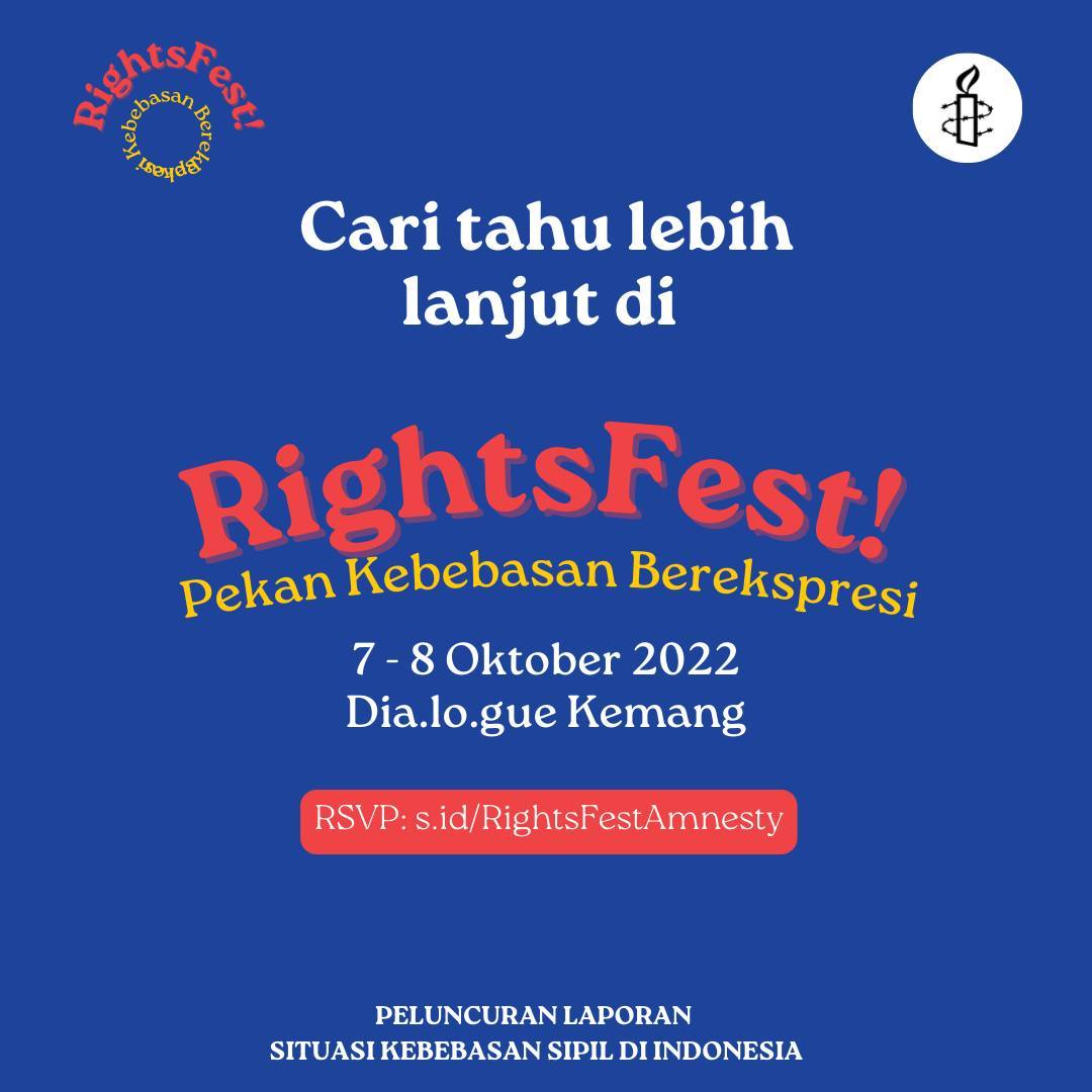 Saat hak asasi kita terancam, tak seharusnya kita dibungkam. 

Tapi, nyatanya pembela kemanusiaan yang berani bertentangan dengan kekuasaan malah diberangus. Mereka yang melaporkan fakta dan membela hak sesama diringkus. Padahal, kebebasan berekspresi kita wajib dihormati.