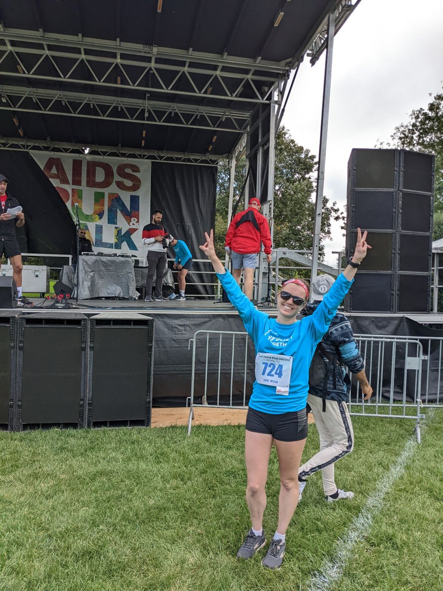 bold_insight's tweet photo. On Sunday, @bold_insight joined thousands of runners & walkers along Chicago's lakefront at the #AIDSRunWalk. The event raised funds for @AIDSChicago. We participated in person & virtually, w/UX Researcher Katy Gwizdala coming in 1st place for women in the 10K! Congrats, Katy! https://t.co/JLJbDjpI0S