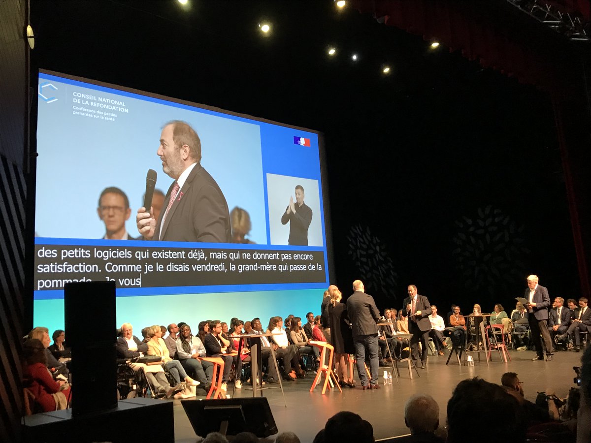 #CNRsante : passer d’une médecine trop souvent solitaire et curative à une médecine solidaire et préventive.
➡️Des objectifs largement partagés dans le cadre de la #CNRsante au Mans aujourd’hui.