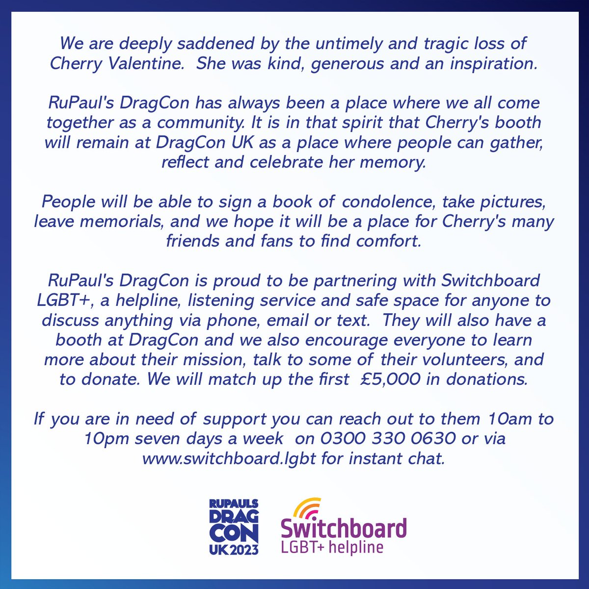 RuPaul's DragCon tweet media