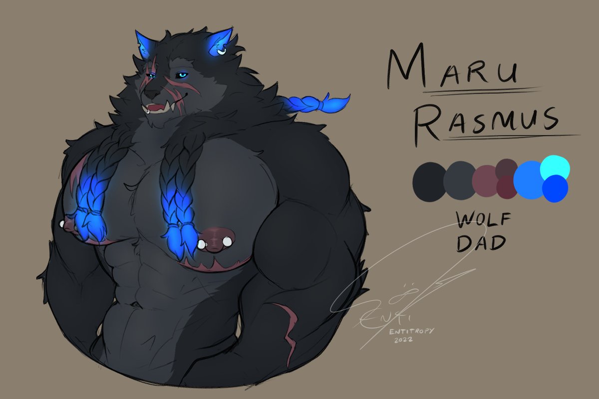 Entitropy's tweet image. I&apos;ve always wanted to make a pumpkin head oc 🤤

So here&apos;s the solo pics of Jacko Wolfgang&apos;s biological dads, Garner Wolfgang and Maru Rasmus!

#Entitropy #MaruRasmus #GarnerWolfgang