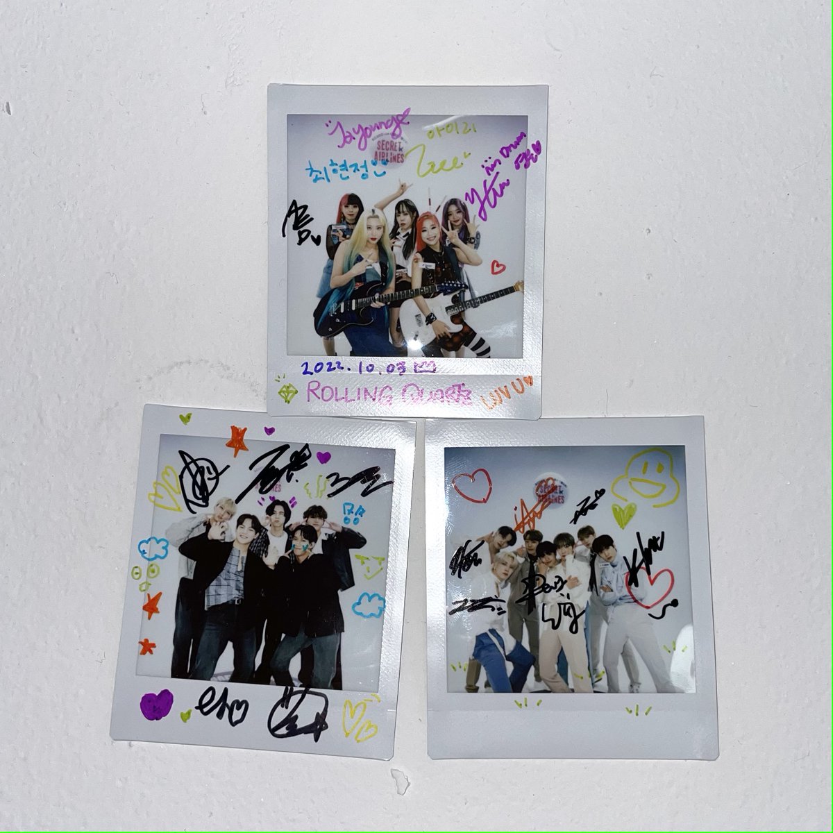 golbaengikpop's tweet photo. [#EVENT] Secret Airlines EP.11 Signed Polaroid Giveaway

Read the description boxes to learn how to win your artist's polaroid💞
쇼츠 설명란 읽고! 최애 싸인 폴라로이도 받아가세요📸

#Secret_Airlines #MIRAE #RoaD_B #Rolling_Quartz 

⬇️⬇️⬇️⬇️⬇️⬇️⬇️⬇️⬇️⬇️ https://t.co/U0HFuqH6Xg