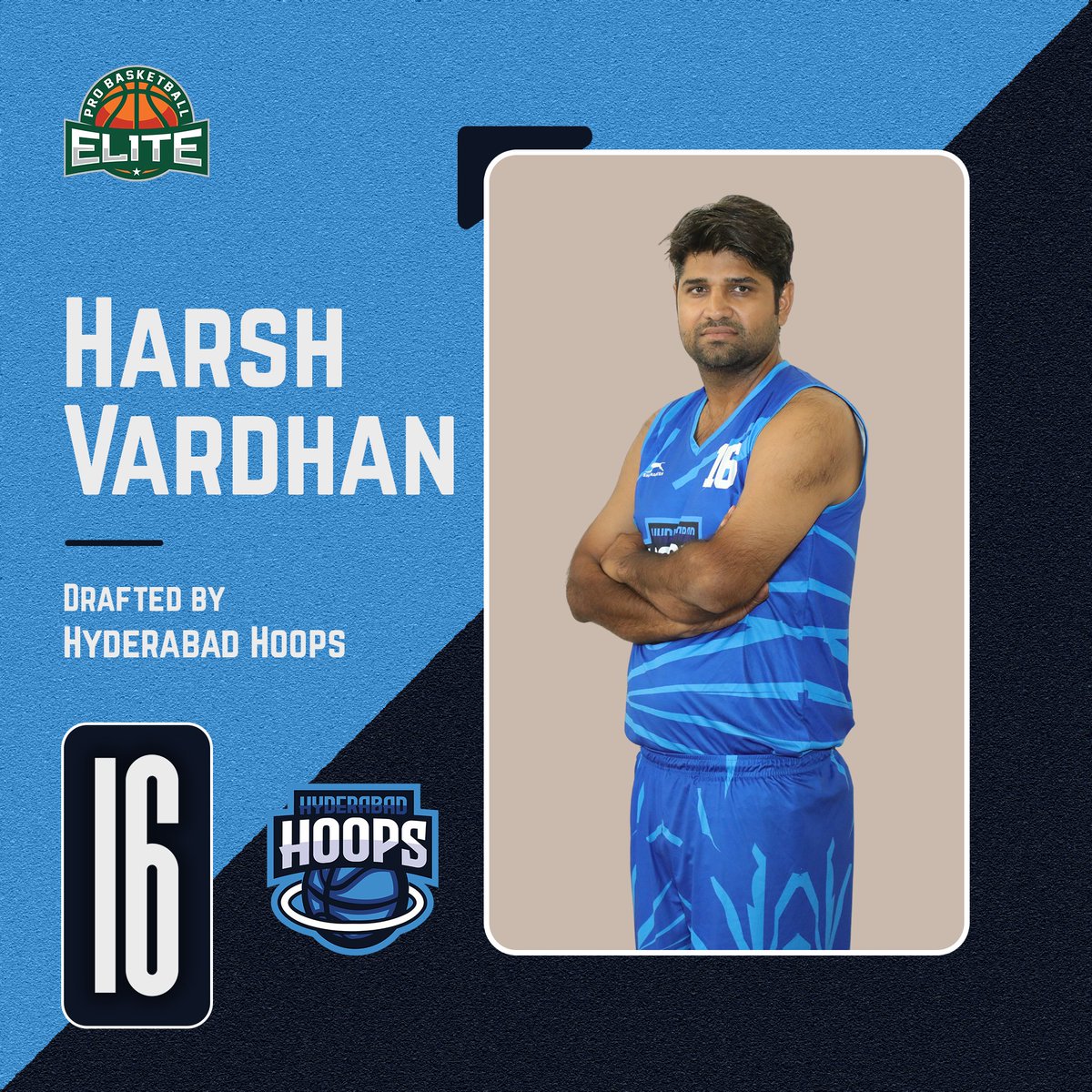 epblindia's tweet photo. Bringing his true passion for the game, Harsh Vardhan the man in Blue is with the Hoops!π
.
.
.
.
#basketball #basketballindia #elite #hyderabad #hoops #draftee #teamplayer #uba #newseason #champions #newleague #isl #ipl #basketballleagueindia #hyderabadhoops
#eliteprobasketball https://t.co/ZSfsYx2Cg2