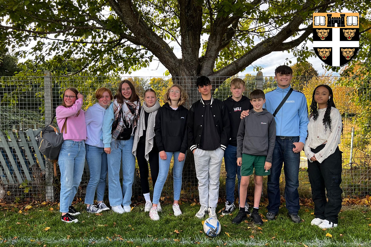 DoverCollege's tweet photo. Dover College is a long-time sponsor of Deal and Betteshanger Rugby Club. Every year, the team play a special game against the Royal Marine Band Service. It is an annual fixture that is a poignant and emotional game. This year, Mr Irwin took a group of boarders down to watch. https://t.co/EqrH9V9mJ2