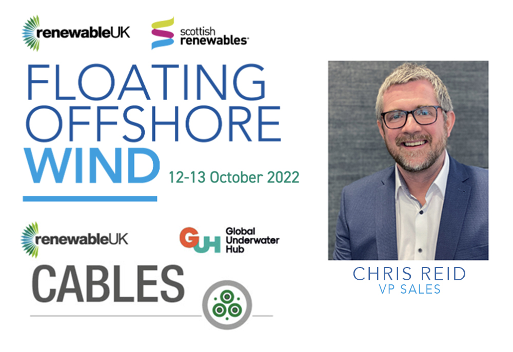 MaritimeDev's tweet image. We are attending the Floating Offshore Wind 2022 / Cables 2022 conferences at the P&amp;amp;J Live in Aberdeen. Our &quot;cable guy&quot; Chris Reid will be present to share some ideas on how you can take up more floating wind scopes with your existing assets. #cablelay #offshoretechnology