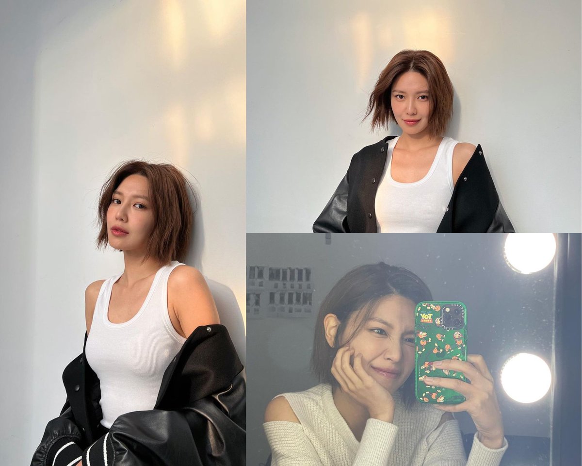 TheHallyuDaily's tweet photo. Sooyoung from Girls Generation shared a new short hairstyle.

For More: https://t.co/cjh3yDN470

#SOOYOUNG #GirlsGeneration #KPOP #KpopNews https://t.co/3snnBs4tEK