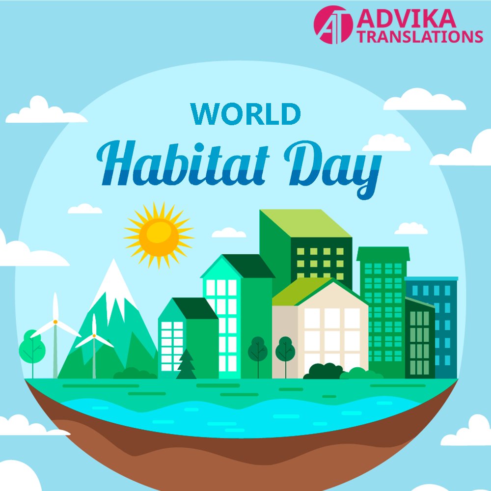 We are a part of this world and therefore, we are responsible for saving the habitat. Wishing everyone a very Happy World Habitat Day.

#worldhabitatday #habitat #savenature #savehabitat #saveplanetearth #Aadvikatranslations #apostilleServices #certifiedTranslations