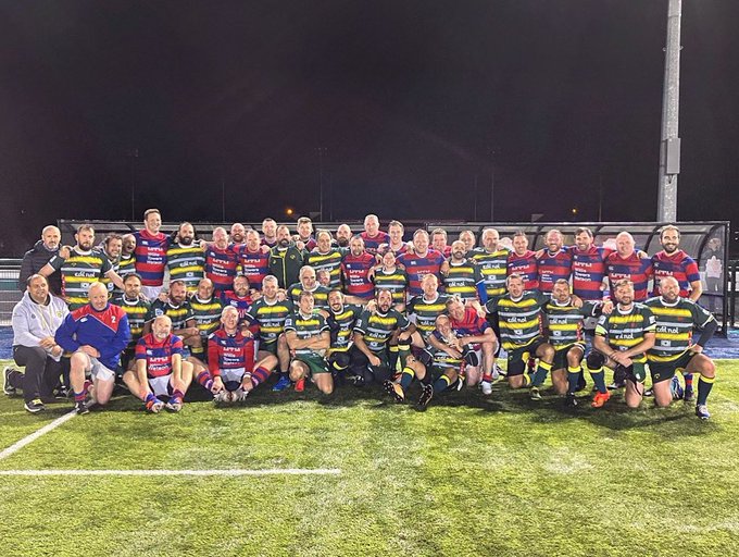 It was great to host @BiellaRugbyClub Over 35s on Saturday evening. Thanks to our Italian friends for making it a great game - you’re never too old to lace up the boots!
#WhoAreWe #GoldenOldies #shouldertoshoulder https://t.co/LSWesqlnoO