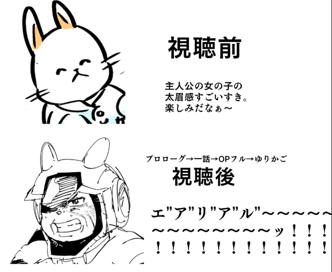 水星の魔女比較 