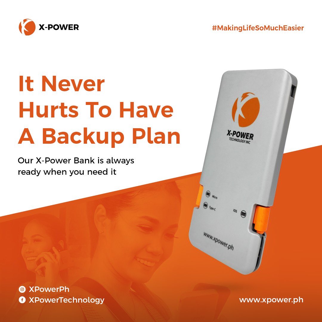 xpower_ph's tweet photo. It's better to have it and not need it that need it and not have it. 

Locate the nearest power bank stations with the X-Power app.

Download the app now!
App Store: https://t.co/rB83uDdZgM
Google Play: https://t.co/NGxSk3JOBH

#xpower #xpowerph #RentablePowerbank https://t.co/8Hzfbq71cs