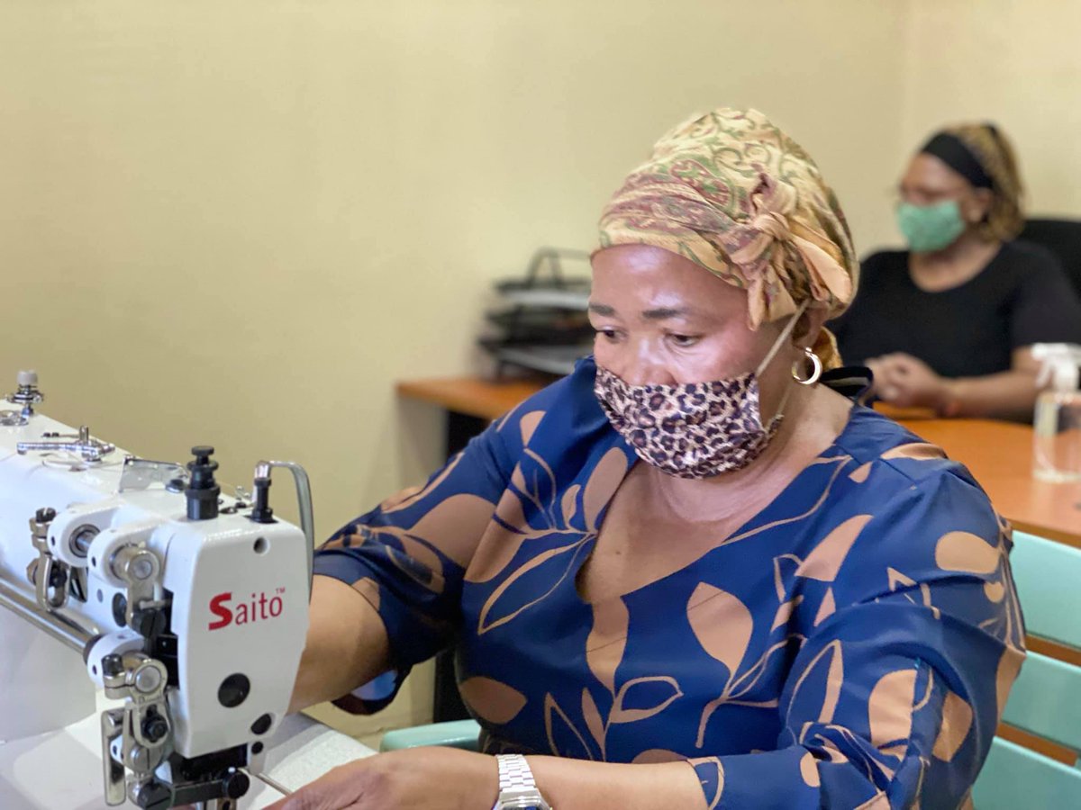 KasiEconomy's tweet photo. These women are taxi owners who partnered to start an upholstery business which specialise in repairs and refurbishment to taxis. https://t.co/XftOMXssSG