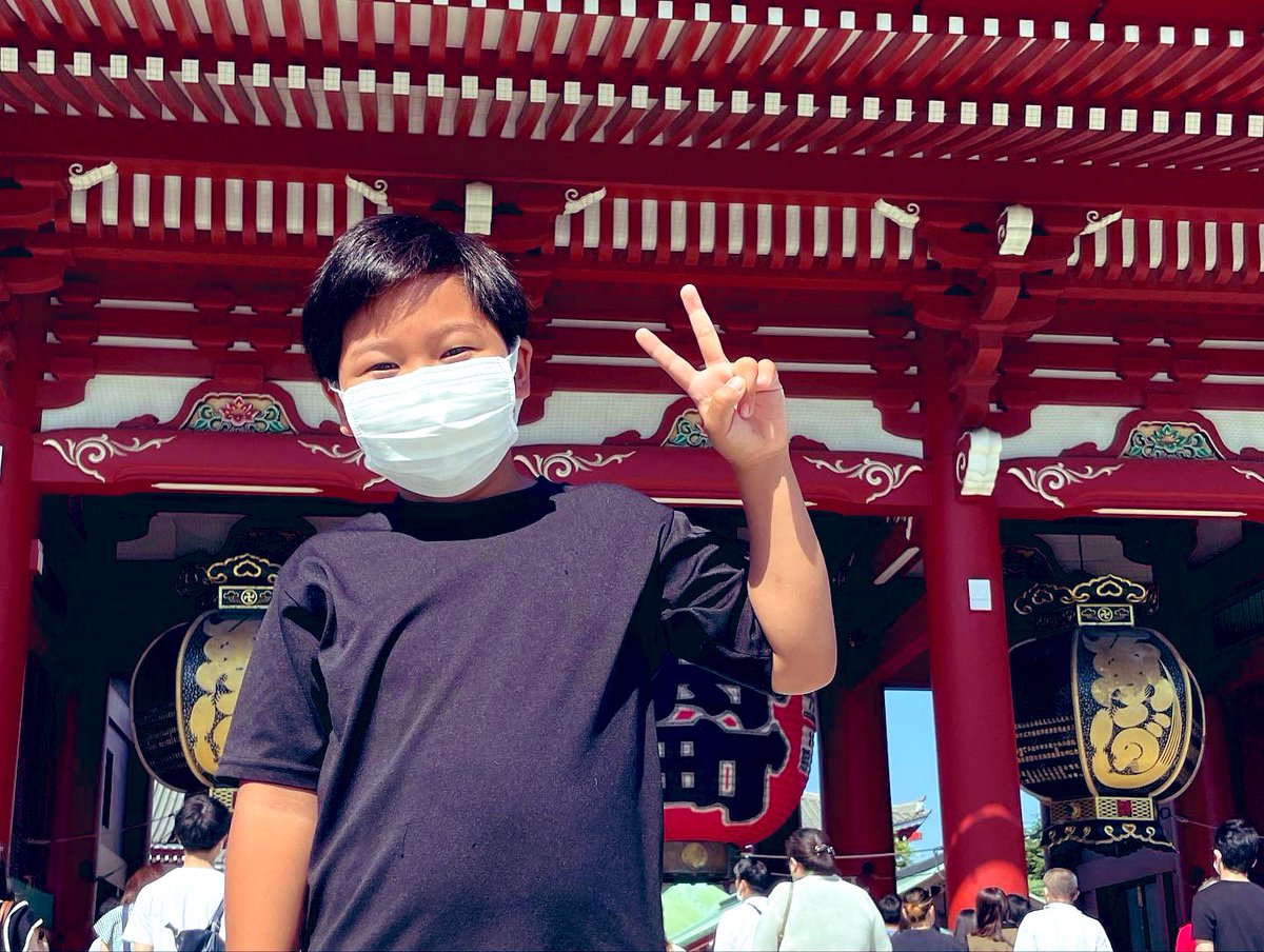 RYUSAY_official's tweet photo. 浅草楽しかった☺️✨🧋
#RYUSAY #dj
#小学生dj
#kidsartist
#浅草 #浅草雷門
#一芳
#一芳浅草雷門店 https://t.co/baOMq9uBHS