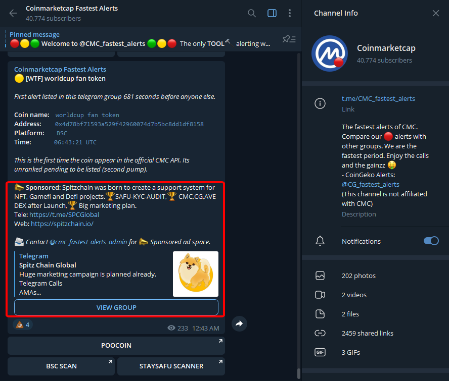 Spitz Chain tweet media