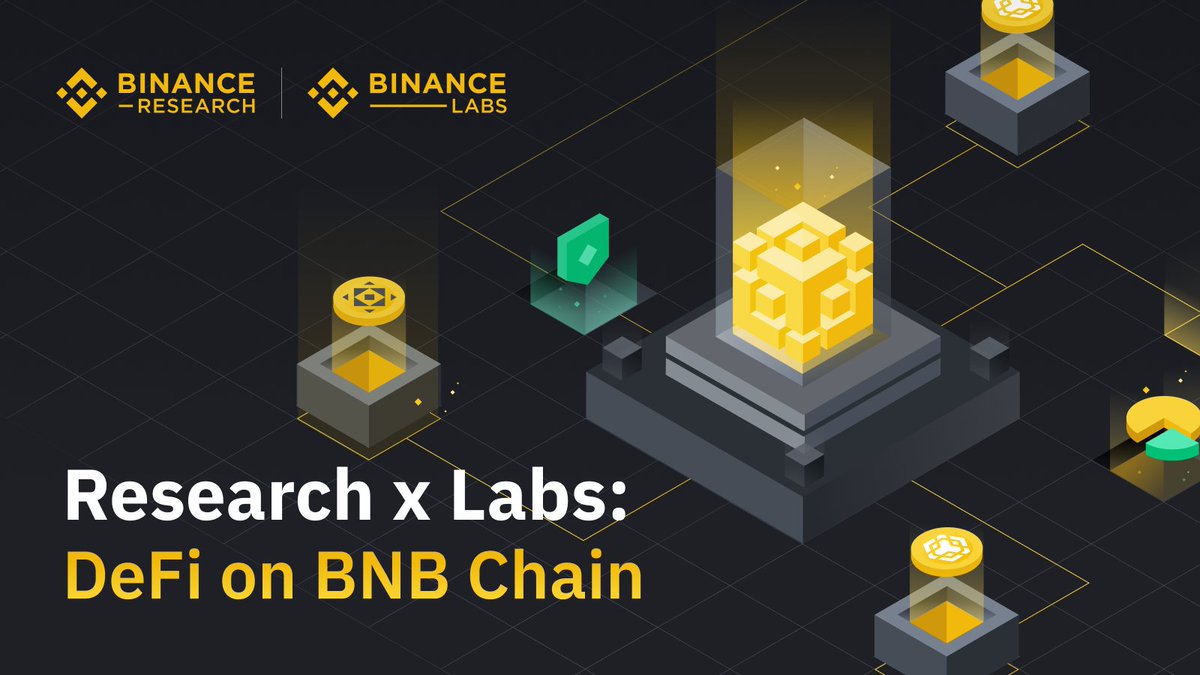 New #Binance Insights & Analysis: DeFi on BNB Chain In this collaborative report with @BinanceLabs, we analyzed the DeFi landscape on BNB Chain and interviewed founders from @PancakeSwap, @VenusProtocol, @Tranchess, @pStakeFinance. research.binance.com/en/analysis/de…