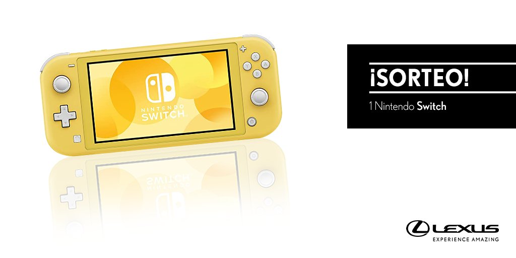 LexusSpain's tweet photo. SORTEO | Haz RT y consigue una Nintendo Switch Lite de #LexusUtility Bases Legales: https://t.co/8GsmFlKxny https://t.co/m2rKg4spBU