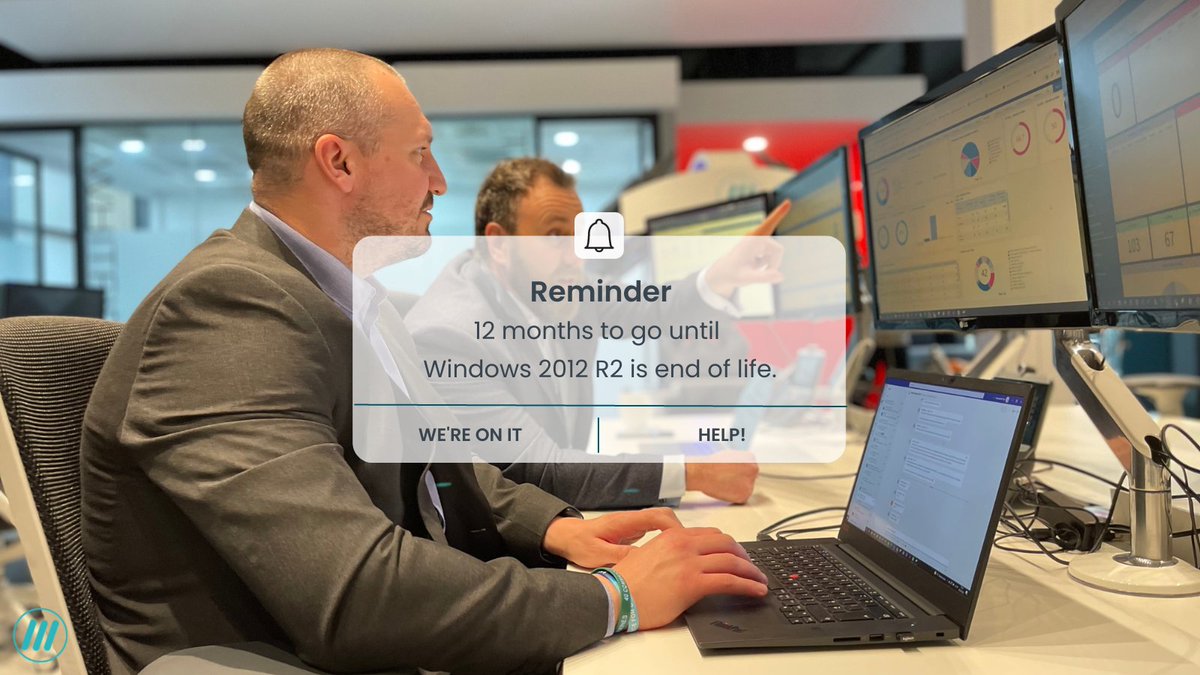 managed247's tweet image. REMINDER: 12 months to go until #Windows2012R2 is end of life ⚠️

Is your organisation prepared?

If you need support through the process, get in touch to find out how Managed can help: hello@managed.co.uk

#MSP #ManagedServices #ITsupport #ITservices #ManagedServiceProvider