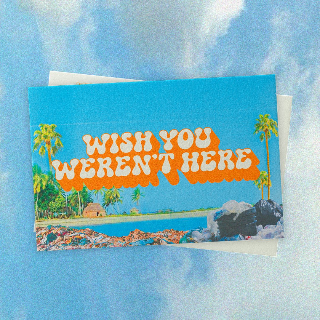 AmandaAyresPR's tweet photo. A small postcard sending a big message 📮

So proud that Wave’s “Wish You Weren’t Here” postcard campaign has made it amongst some of the biggest brands in PR Week’s campaign round-up 🌊💚

#digitalpr #digitalprcampaigns #freelancer 

https://t.co/Gg88l8n8A7 https://t.co/YBH1MPtNnf