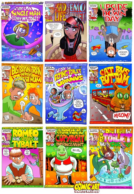 Kev F Comic Artist tweet media