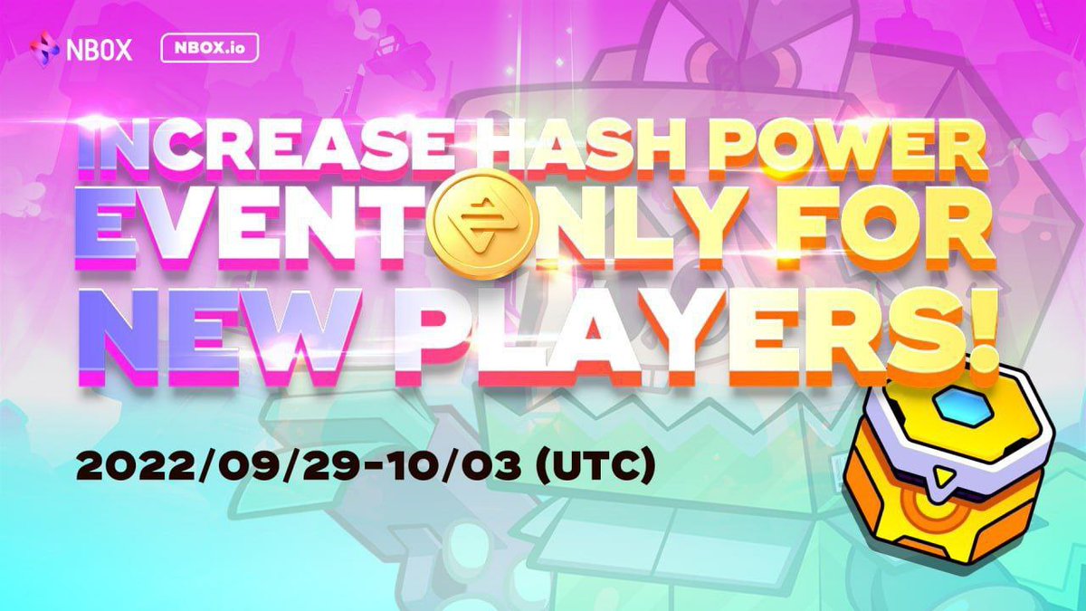 NboxOfficial's tweet photo. 🔔New Players Hash Ranking Winners Announcement - 2nd October🔔

🥳Congratulations🥳

🎉Did you win? Check UID⤵️
https://t.co/paZMDvnx1x

⏰The rewards will be distributed in 72 hours

⏳Event ending soon, hurry!!🎉

#NFTs #NFTCommunity #P2E #GameFi #NFTGiveaways #P2Egaming https://t.co/gSPY34PbTm