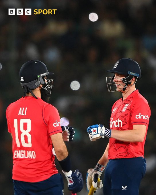 TMS PODCAST: Clinical England win decider. Reflections on the T20 series in Pakistan & a look ahead to the men’s T20 World Cup. Including interviews with Moeen Ali, @Harry_Brook88 & @josbuttler. 👉bbc.in/3StCjz6 & @BBCSounds. #bbccricket #PAKvENG