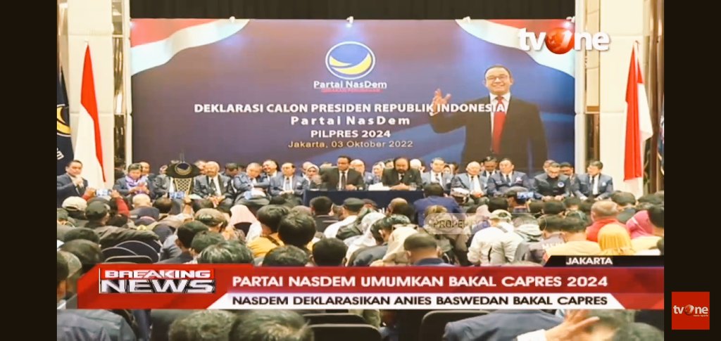 1x4n3's tweet photo. Partai NasDem Umumkan Anies Baswedan Bakal Calon Presiden https://t.co/Pw4dTWuHVC