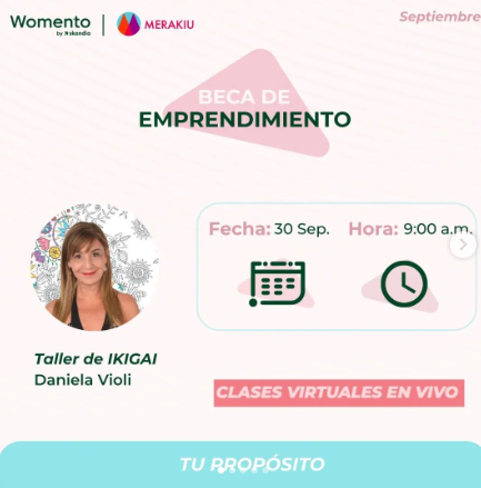 danielavioli's tweet photo. ¡Qué encuentro tan bonito el del viernes 30 con 50 emprendedoras ganadoras de la beca de emprendeduría de @skandiacol @tuwomento junto a @meraki_u! Cerré el módulo hablando del propósito de vida.
#madrid #womento #merakiucolombia #merakiu #emprendeduriafemenina #emprendimiento https://t.co/6pMxZtVB1E
