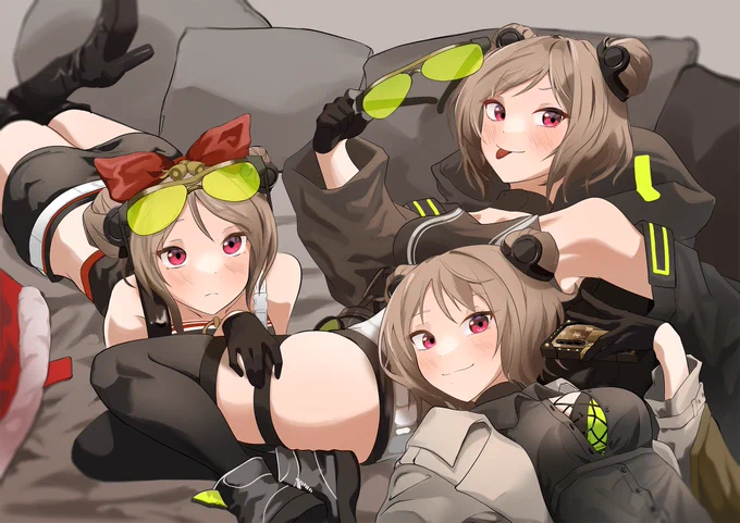kawaii P90 chang!#ドルフロ #少女前線 