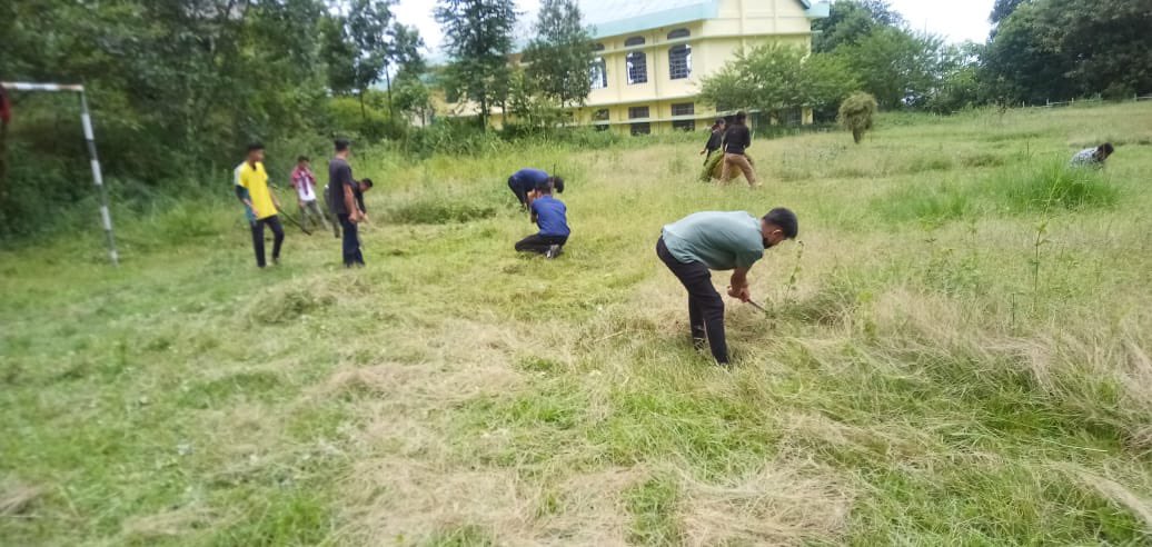 sno_nss's tweet photo. NSS unit Bailey Baptist College Wokha Nagaland conducted intensive cleanliness drive at campus as part of Clean India Campaign 2022 https://t.co/EjpebD3o8A