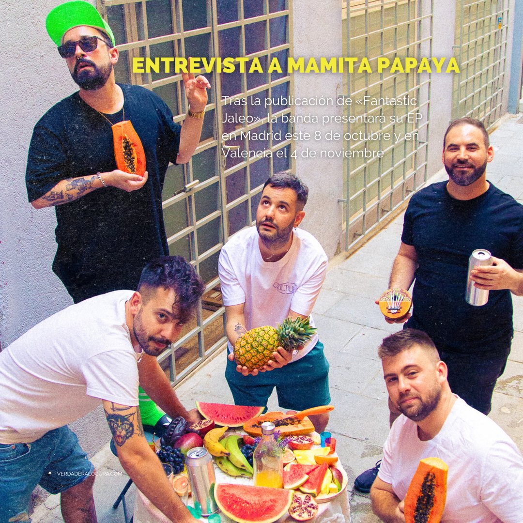 #ENTREVISTA 🗣 Con una personalidad única y un modo de ver la vida de lo más positivo, <a href="/MamitaPapaya/">Mamita Papaya</a> firman su regreso con la llegada de su nuevo trabajo, «Fantastic Jaleo» ❤ 

En cualquier caso, preferimos que sean ellos quienes nos lo cuenten todo 👉 bit.ly/VL-2022MamitaP…