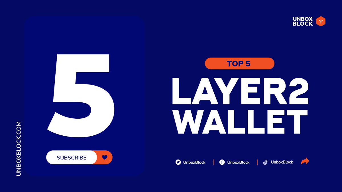 UnboxBlock's tweet photo. Top 5 Ethereum Layer 2 Wallets: Hand Picked!
Watch it on YouTube: https://t.co/nwVgu4Qkj5
#Layer2 #L2Wallet #Ethereum https://t.co/YdTslrbuIW