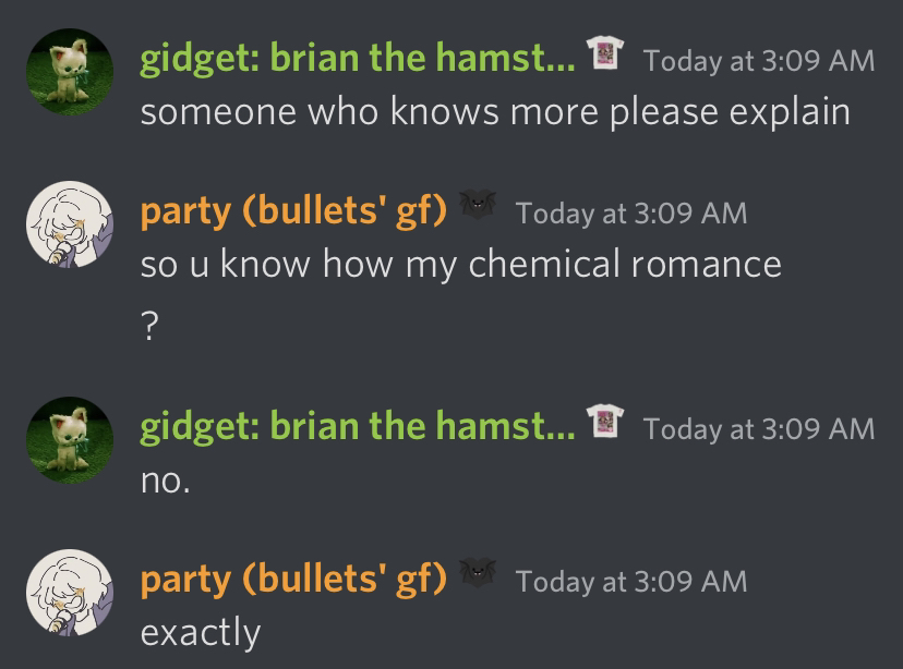 My Chemical Romance Discord tweet media