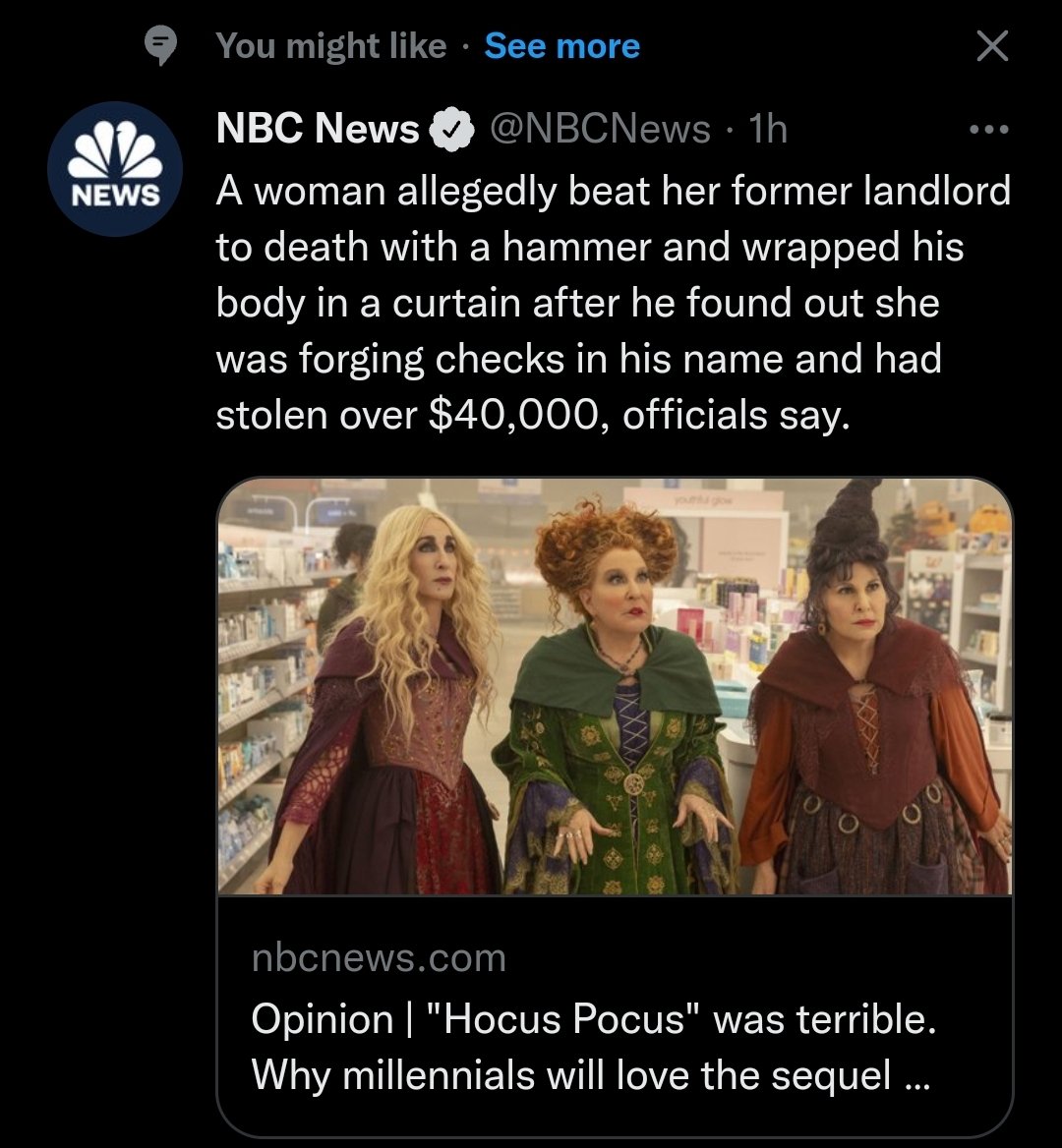 MyJTim's tweet image. You're right. If this is the plot to Hocus Pocus 2, I will love it.