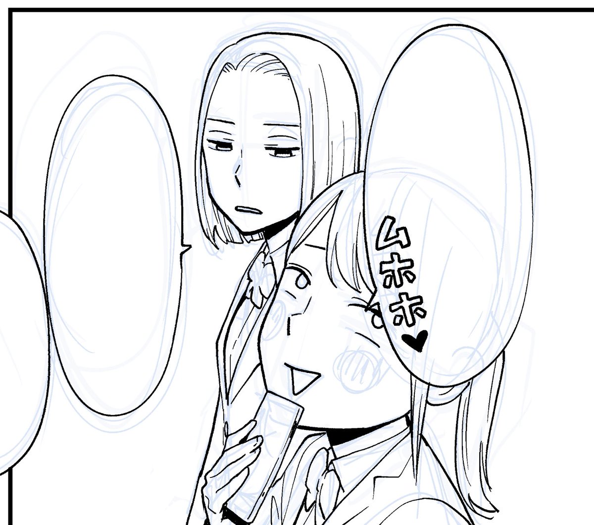 AIに負けてられない!
これはガールズトークに花を咲かせる新山ちゃん 