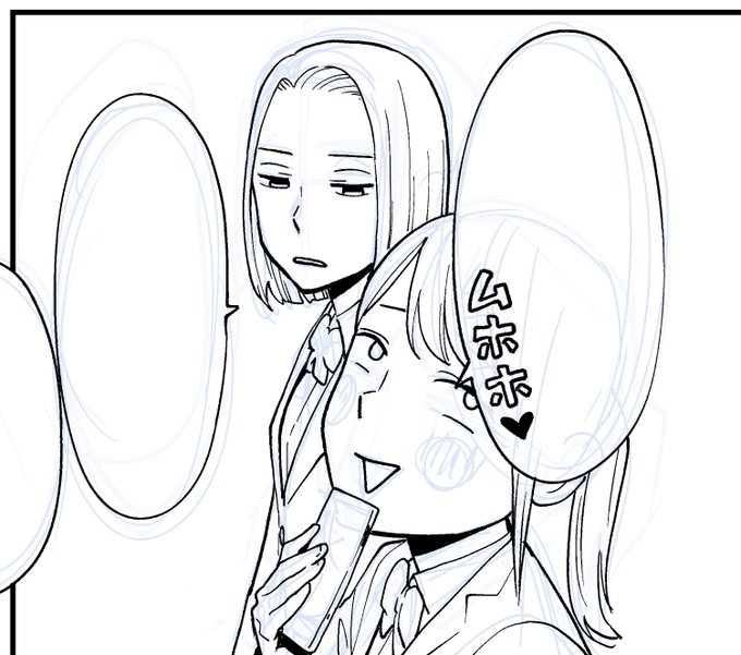 AIに負けてられない!
これはガールズトークに花を咲かせる新山ちゃん 