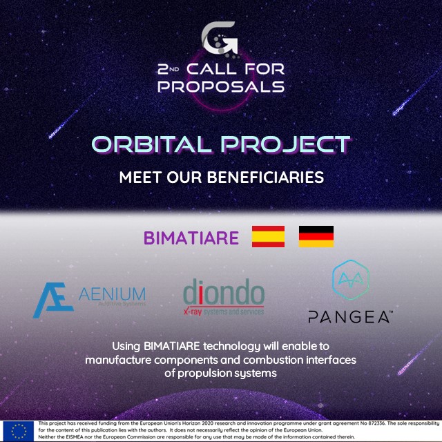 GALACTICA Project (@galactica_eu) on Twitter photo ✨Meet BIMATIARE, #OrbitalProject beneficiaires:
<a href="/AeniumE/">AeniumEng</a>, Diondo & <a href="/PangeaAerospace/">Pangea Aerospace</a> created a technology to manufacture components and combustion interfaces of propulsion systems.
#textile #aerospace #advancedmanufacturing #Innovation #innosup <a href="/EU_EISMEA/">EISMEA</a> <a href="/EU_Growth/">Internal Market, Industry, Entrepreneurship & SMEs</a> ✨Meet BIMATIARE, #OrbitalProject beneficiaires:
<a href="/AeniumE/">AeniumEng</a>, Diondo & <a href="/PangeaAerospace/">Pangea Aerospace</a> created a technology to manufacture components and combustion interfaces of propulsion systems.
#textile #aerospace #advancedmanufacturing #Innovation #innosup <a href="/EU_EISMEA/">EISMEA</a> <a href="/EU_Growth/">Internal Market, Industry, Entrepreneurship & SMEs</a>
