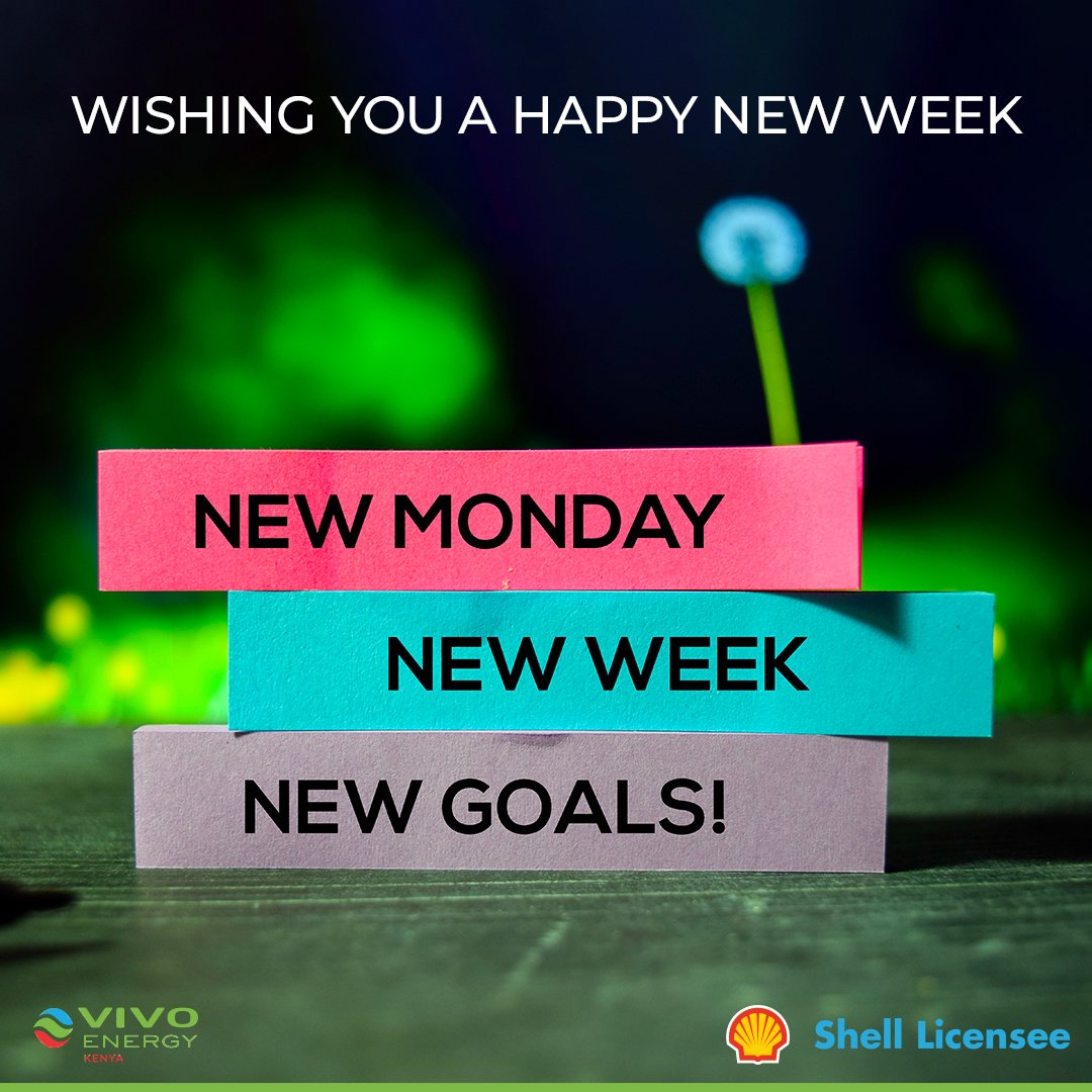vivoenergykenya's tweet photo. There are three things you shouldn’t lose this week. Your hope, your dedication, and your smile.😊 What's your morning routine to kick off your week? 
#HappyNewWeek https://t.co/Bl2S7Uwk7l