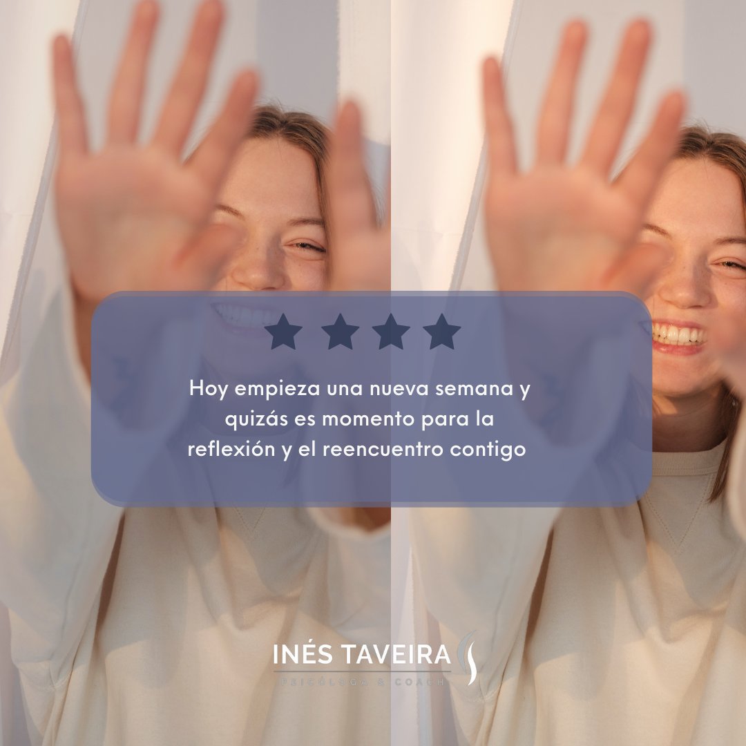 inestaveira's tweet photo. Hoy empieza una nueva semana y quizás es momento para la reflexión y el reencuentro contigo
Si pudieras elegir ¿Cómo sería tu mejor versión?
👉 Cuidadosa    
👉 Próspera     

¡Que tengas una buena semana! 
#InesTaveira #ProcesosdeCambio #Coachingparaempresas https://t.co/mSHWdGSMNI